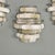 Mid-Century Swiss Metal & Glass Fun Wall Lamps attributed to Verner Panton for Luber, 1960s, Set of 3 For Sale - Image 12 of 16