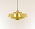 Gold Brass Nova Pendant by Jo Hammerborg for Fog & Mørup, 1960s For Sale - Image 8 of 8