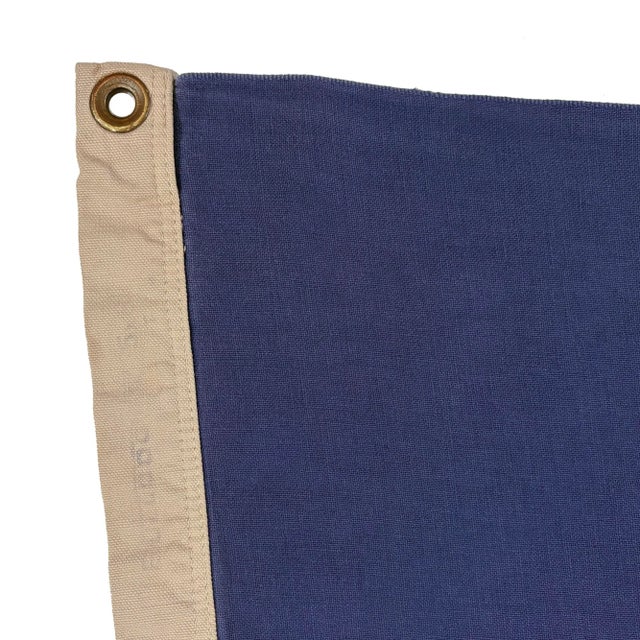 Textile Oversize Vintage Cotton Sewn Minuteman Flag For Sale - Image 7 of 7