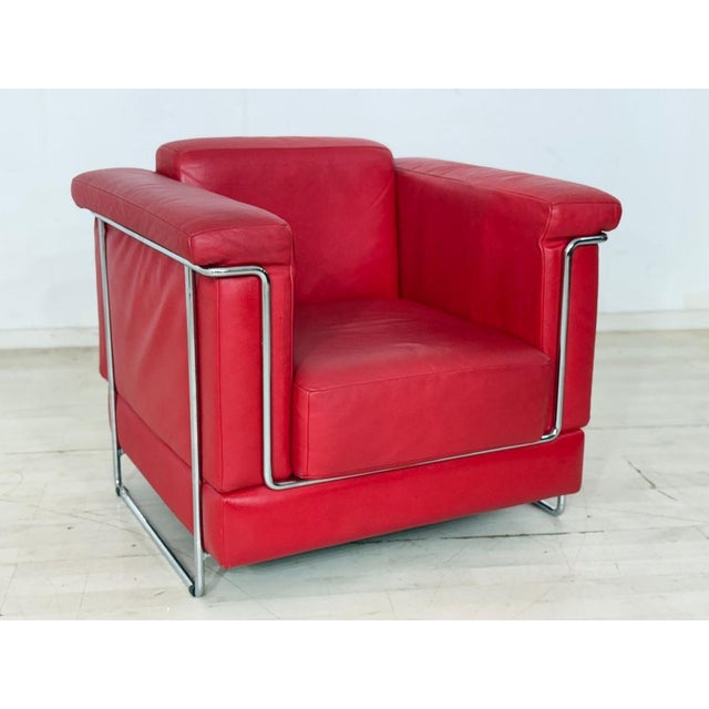 Carat Lounge Chair in Red Leather from Züco For Sale - Image 11 of 11