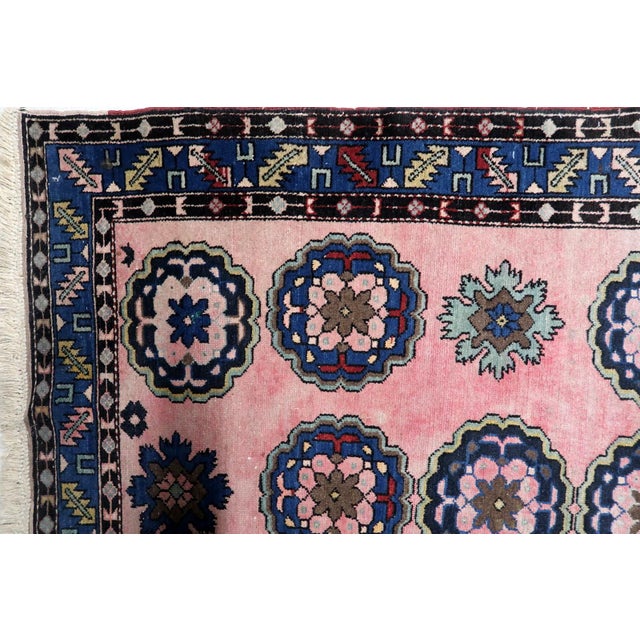 1950s, Handmade Vintage Persian Malayer Rug 3.8' X 6.2' For Sale - Image 10 of 11