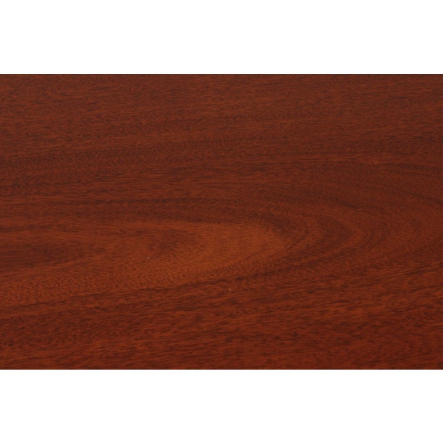 William Tillman English Round Mahogany Tilt Dining Room Table For Sale - Image 9 of 16