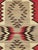 1920s Navajo Rug Red Field with Diamond & Serrated Border, Handwoven Southwesten For Sale - Image 16 of 18