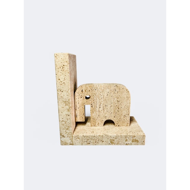 Travertine Book End by Enzo Mari for Fratelli Mannelli For Sale - Image 6 of 6