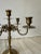 1970s Mid-Century Brass Candelabra For Sale - Image 5 of 7