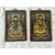 Pair of Reverse Painted on glass Chinese Emperor and Empress of the Qing Dynasty, beautifully executed painting with great...