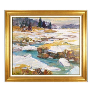 Late 20th Century Mountain Stream, Dale Ratcliff For Sale