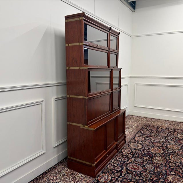 English Bookcase from Globe Wernicke For Sale - Image 4 of 18