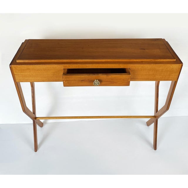 Vintage Console in the style of Gio Ponti, 1990s For Sale - Image 9 of 11