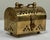 Brass Vintage Domed Brass Cricket Box on Ball Feet For Sale - Image 8 of 10