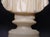 19th Century Italian Antique Carved Alabaster Grand Tour Portrait Bust of Michelangelo Buonarroti For Sale In Palm Springs - Image 6 of 9