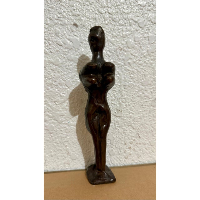 Reg Butler, Reg Butler Bronze Sculpture Musee Imaginaire Abstract Brutalist Female Figure For Sale - Image 12 of 18