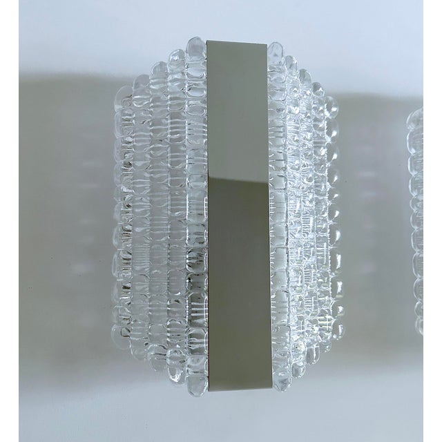 Vintage Bubble Glass Sconces, 1970s, Set of 2 For Sale - Image 17 of 18