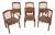 Set 6 Danish Modern Teak Armchairs, Denmark, Circa 1960s For Sale