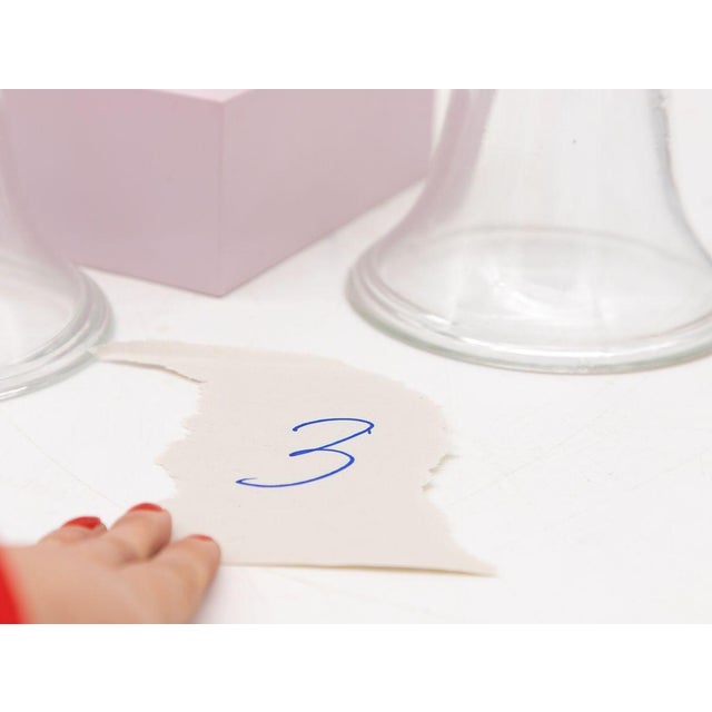 Glass Set of 3 Glass Garden Cloches, English Mid 20th C. For Sale - Image 7 of 7