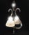 White Murano Reticello Chandelier, 1940s For Sale - Image 8 of 9