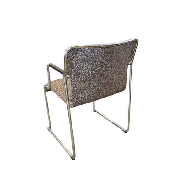 Metal Vintage Armchairs by Börge Lindau & Bo Lindekrantz, 1950s For Sale - Image 7 of 18