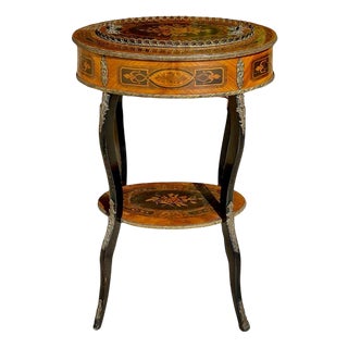 Napoleon III Planter in Marquetry For Sale
