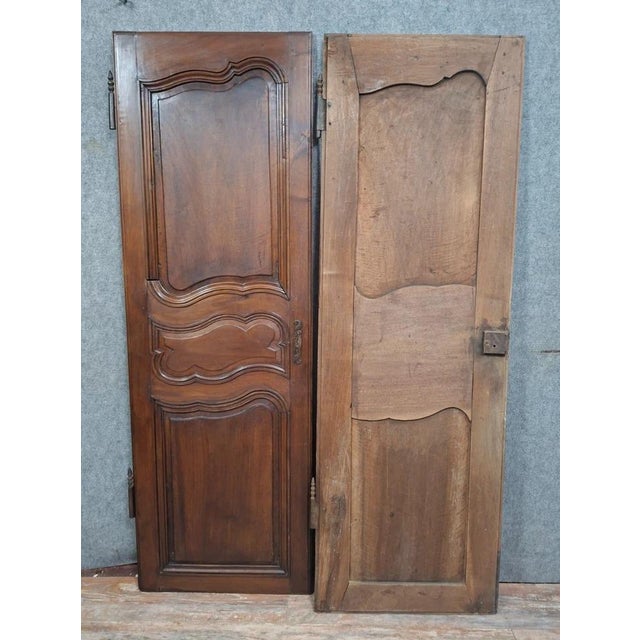 Louis XV Period Walnut Doors For Sale - Image 6 of 7