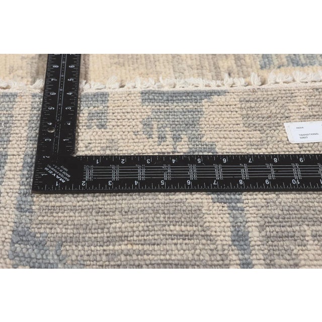 Vintage Ikat Area Rug 07’10 X 10’00 For Sale In Dallas - Image 6 of 9