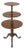 Mahogany Wine Table Tiered Chippendale Stand For Sale