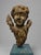 19th Century, Italian Giltwood Winged Cherub Fragment on Faux Marbleized Base For Sale In Providence - Image 6 of 11
