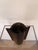 Early 21st Century Arteriors Two Toned Leather Vase (Small) For Sale - Image 5 of 6