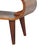 Chestnut-Finish Mango Wood Scandinavian Coffee Table For Sale - Image 4 of 8