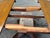 Antique Hand Carved Tiger Oak Pedestal Base Dining Table. For Sale - Image 14 of 17