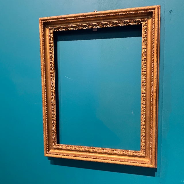 Antique Gold Leaf Frame, 18th Century For Sale - Image 6 of 13