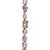 Contemporary Estate 35 Carats Multicolor Gems 14k White Gold Necklace For Sale - Image 3 of 5