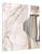 Achilles Tortoise Silver Medium Sculptural Wall Mirror by GTG Design Couture For Sale