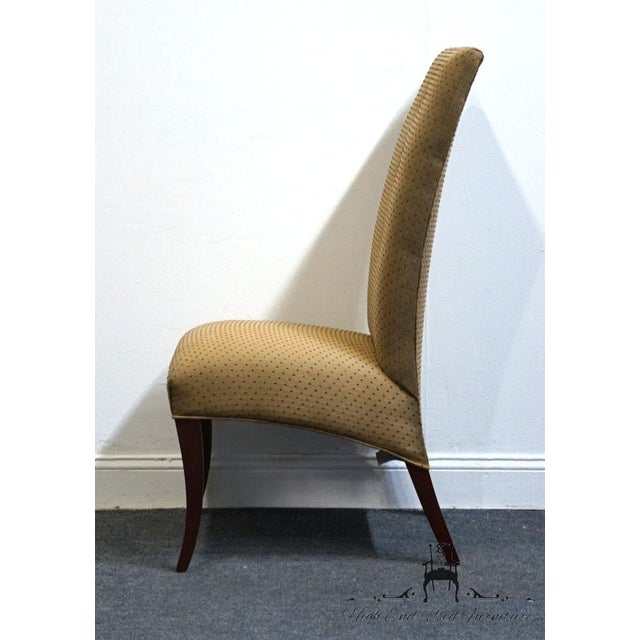Contemporary Hickory White Contemporary Modern Upholstered Dining Side Chair For Sale - Image 3 of 8