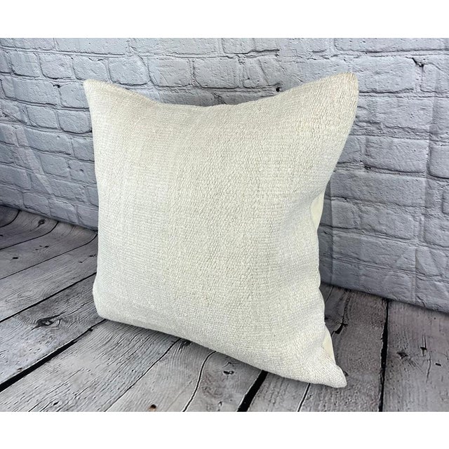 Vintage Pillow Case Turkish Hemp Pillow Decorative Hemp Pillow Dry cleaning only. PILLOW INSERT IS NOT INCLUDED