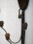 1960s Iridescent Glass and Twisted Iron Candle Sconce For Sale - Image 10 of 11