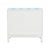 2020s Gracious Raffia Chest - Blue Gingham For Sale - Image 5 of 9