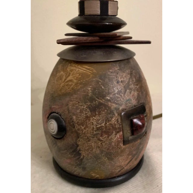 1980s French Table Lamp by Helene Angeli, 1980s For Sale - Image 5 of 8