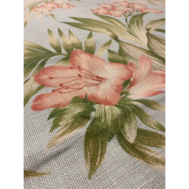 2010s Carleton V Tropical Floral Fabric - 8+ Yard For Sale - Image 5 of 8