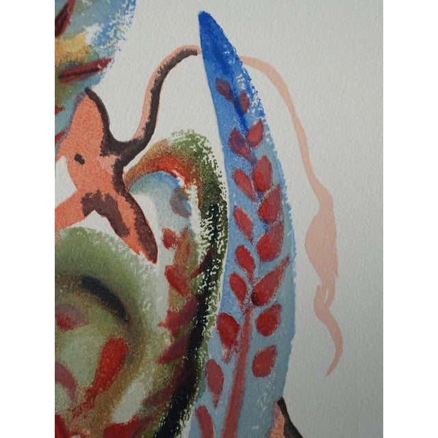 Salvador Dali, Gluttony, Woodcut For Sale - Image 6 of 7