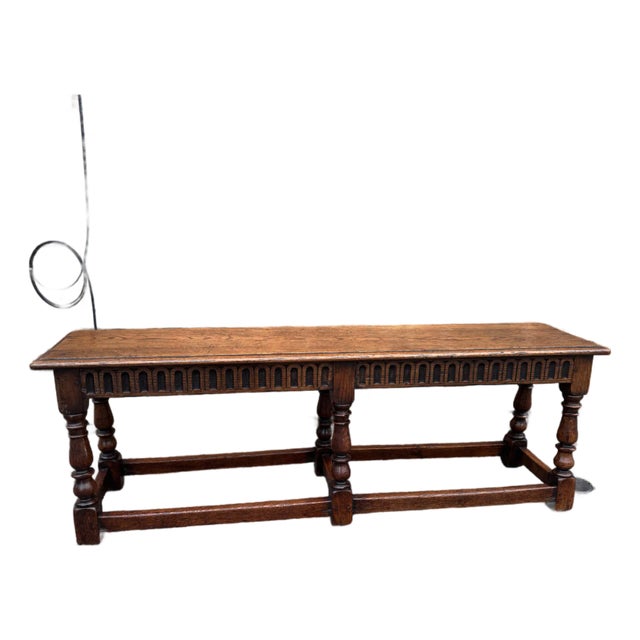 19th Century Antique English Bench For Sale
