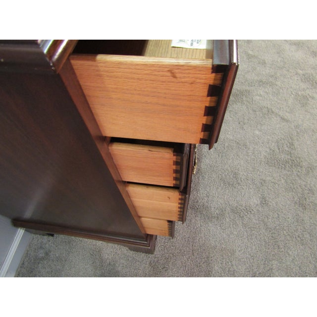 Henkel Harris Solid Mahogany Dresser For Sale - Image 6 of 10