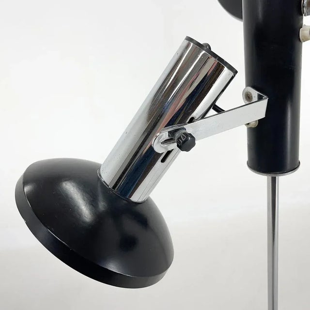 Chrome 3 -pot Floor Lamp, Italy, 1960s For Sale - Image 11 of 13