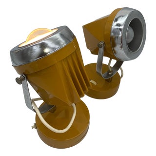 Brown Table Lamp attributed to Reggiani, Italy, 1970s For Sale
