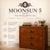 Luxury Tan Leather 3 Drawer Console, Handmade Leather Chest of Drawers, Vintage Trunk Style Nightstand, Brass Studded Storage Cabinet For Sale - Image 6 of 12
