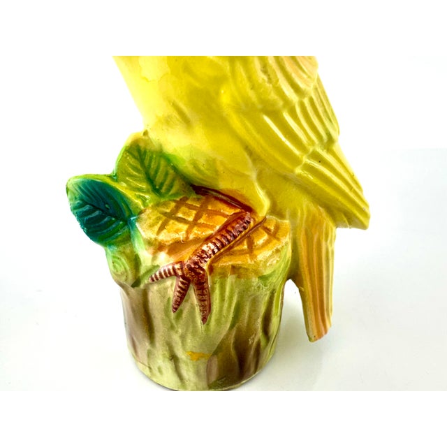 Yellow Vintage Mid Century Modern CMI Chadwick Japan Bird Salt & Pepper Shakers - a Pair For Sale - Image 8 of 11