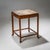 Wood Vintage Side Table with Stone Top, 1940s For Sale - Image 7 of 7