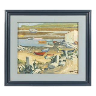 Luís Demée, Viana do Castelo, Oil Painting For Sale