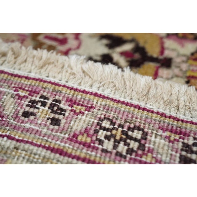 Late 18th Century Antique Tabriz Rug 9'11'' x 13'6'' For Sale - Image 12 of 12