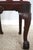 Brown Antique 18th Century Queen Anne Ball & Claw Mahogany Side Chair For Sale - Image 8 of 18
