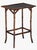 Vintage Petite Tortise Bamboo Side Table For Sale - Image 4 of 11